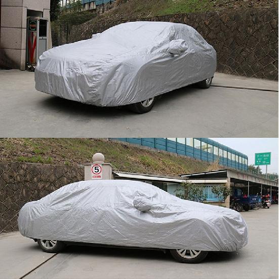 JYL Universal Car Covers Indoor Outdoor Full Dust Resistant Protection Cover for Sedan Protective Cover