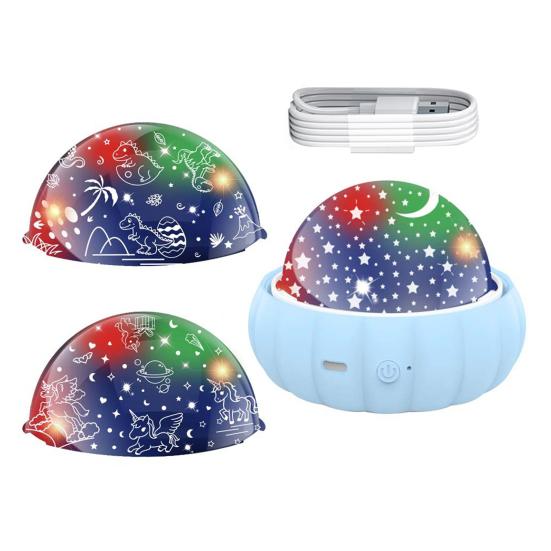 Лампа для проектора Звезда Динозавр Ночной Светильник Интеллектуальное Управление DIY Режим Музыка Синхронизация Энергия