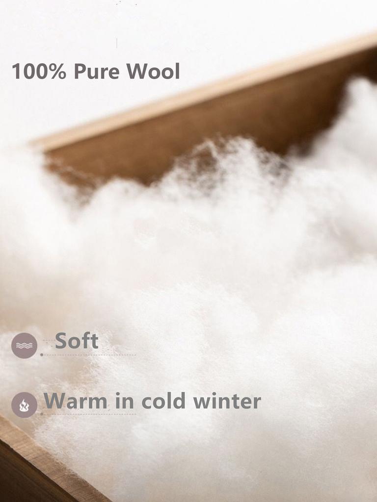 Women's 100% Wool Neck Warmer Scarf Soft Knitted Bow Knot Decoration Solid Color Fashionable Winter Accessory Fake Collar