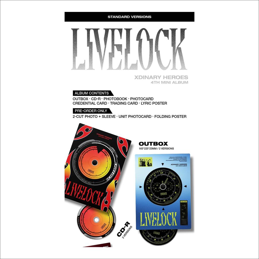 Xdinary Heroes Livelock 4th MINI ALBUM