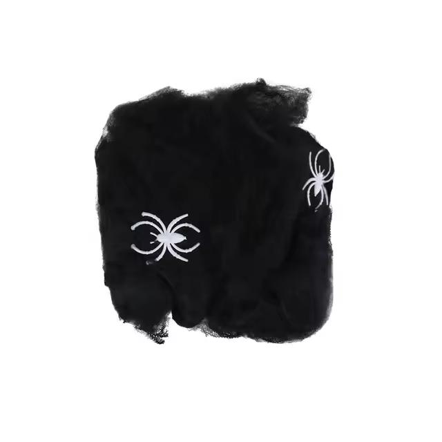 Artificial Spider Web Elastic Spider Web Horror Party Bar Ghost House Scene Prop Halloween Horror Decoration Elastic Spider Web