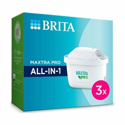 Сменные фильтры - Brita - Maxtra Pro - Набор из 3 штук - Удаляет примеси - Улучшает вкус воды