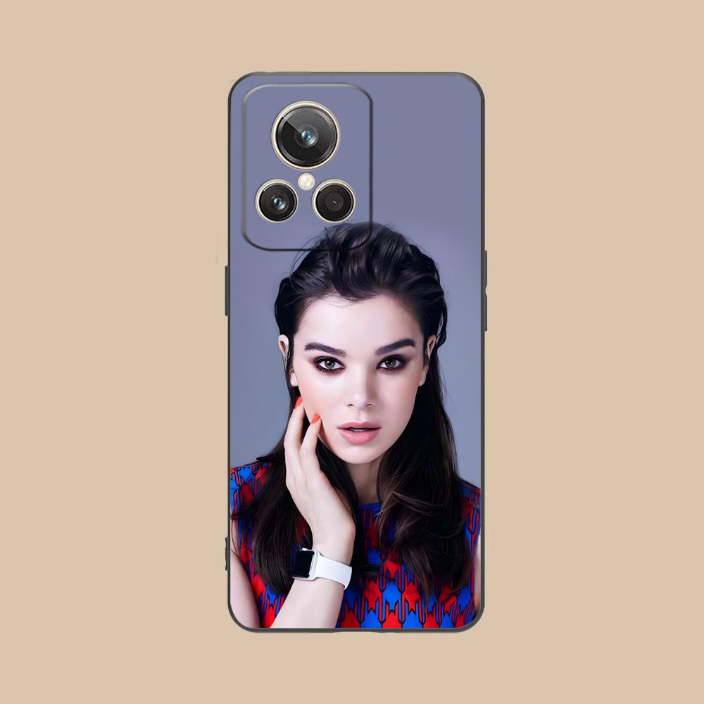 Матовый ТПУ чехол для мобильного телефона Hailee Steinfeld для Realme GT 8 Neo Pro C75 73 71 C67 65 C55 53 C35 31 C20 15 Цветная обложка