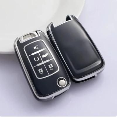 Чехол для автомобильного ключа-брелока для Chevrolet Cruze Aveo Trax Opel Astra Corsa Meriva Zafira Antara J Buick TPU Защитный чехол Брелок