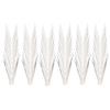 6Pcs Anti Bird Spike Stainless Steel Outdoor Birds Pigeons Repellent Tool Fence Wall Accessory