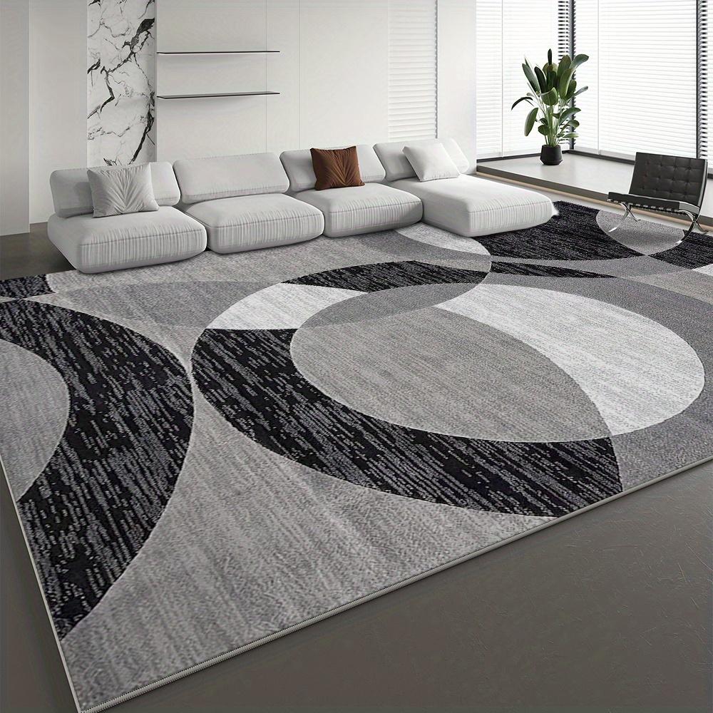 Modern Geometric Carpet Non-Slip Bedroom Office Floor Mat Living Room Sofa Coffee Table Floor Mat Home Decoration