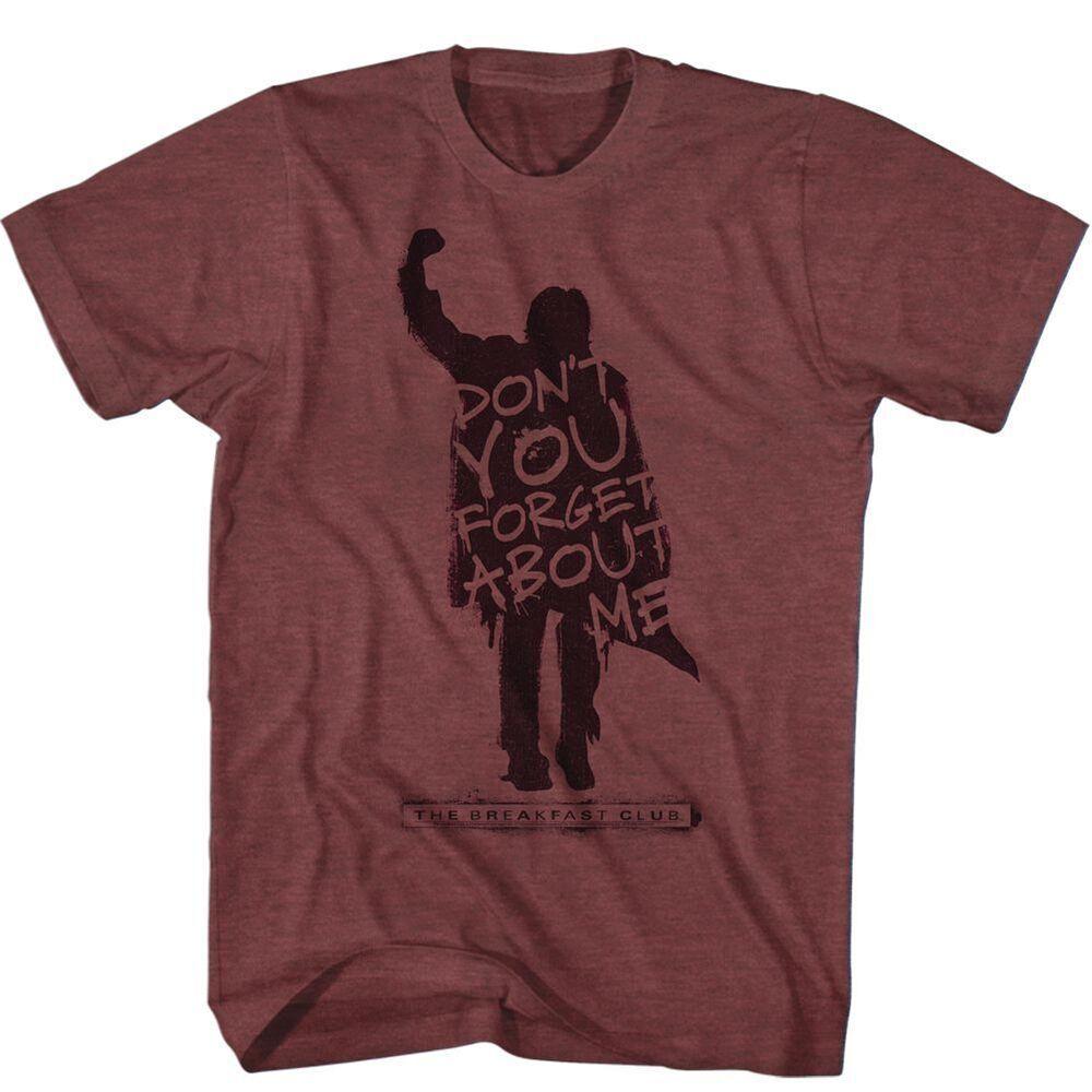 Unisex shirt Cotton Oversize Large Size Breakfast Club Never Forget Movie Shirt