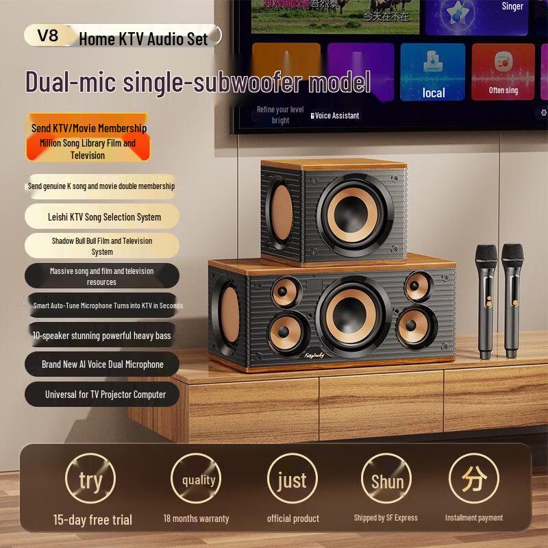 Домашняя аудиосистема KINYO V8 для KTV (Китайская версия)