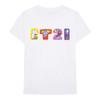 BT21 Хлопковая футболка с рисунком унисекс для взрослых