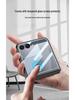 Защитный чехол для Samsung Z Flip7: Прозрачный чехол-подушка безопасности с большим окном