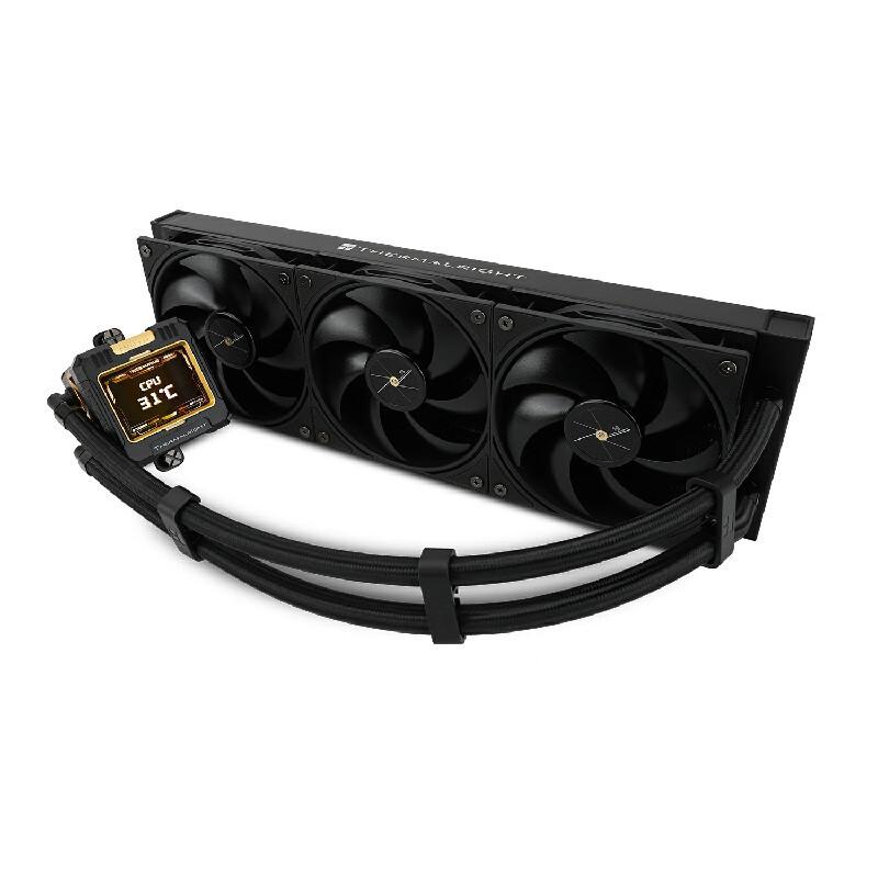 Жидкостное охлаждение Thermalright Warframe 360 Black Ice с LCD-дисплеем