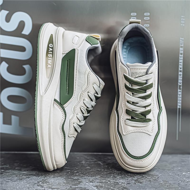 Новая мода мужская обувь Four Seasons удобная обувь для студентов и мальчиков трендовые мягкие подошвы дышащие повседневные кроссовки для бега