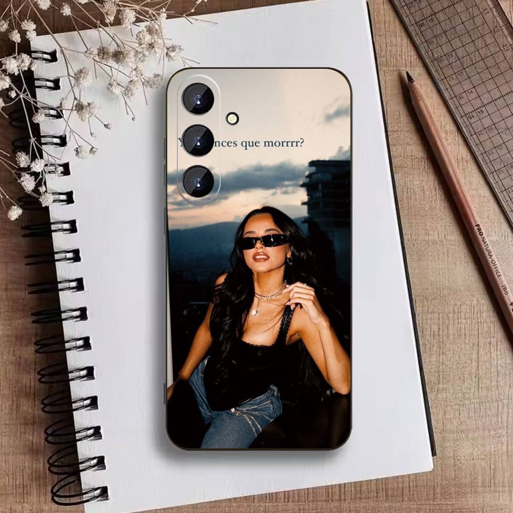 B-Becky G Чехол для мобильного телефона для Samsung Galaxy A73, A21s, A22, A31, A52, A53, A71, A41 Мягкий черный корпус