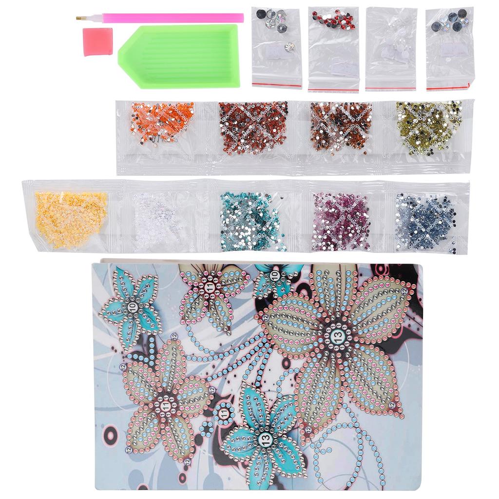 5D Kits Round Rhinestone Drill Paints Home Wall Decororations