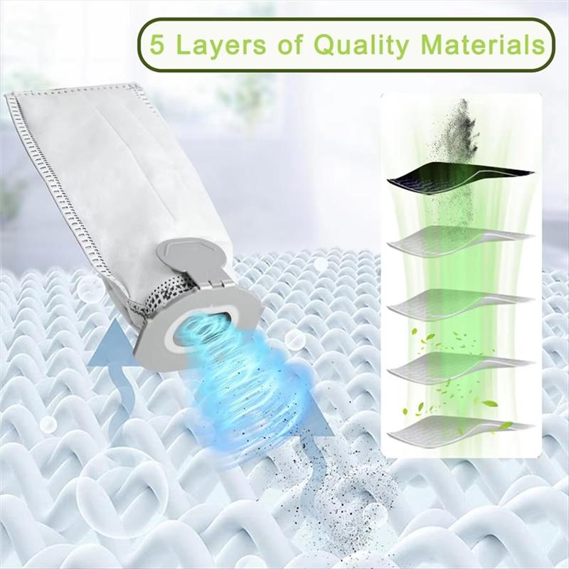 A65T-Vacuum Replacement For Cordless Vacuum Cleaner For Kobold VK7 Cordless Vacuum Cleaner, Vacuum Cleaner Bags For Vorwerk Kobo
