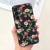 For Samsung Galaxy S23 FE Fashion Sunflower Butterfly Painted Case For Samsung S23FE 5G S 23fe SM-S711B Soft Silicon Jelly Cases