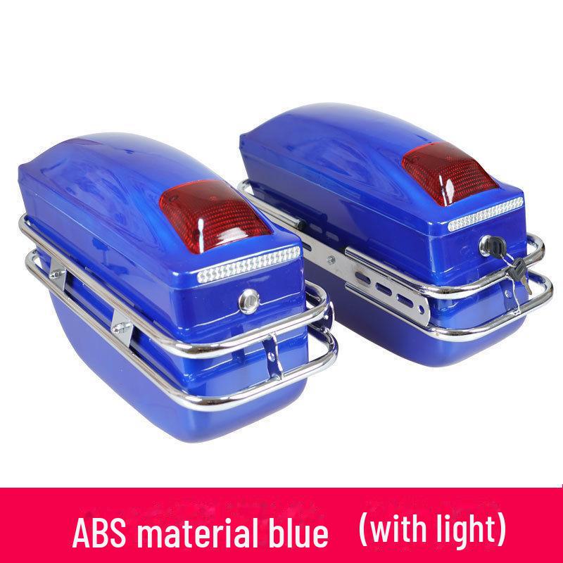 Боковой кофр для мотоцикла K6 с фарами — 2 или 3 кофра, модифицированный багажник и задний кофр из ABS