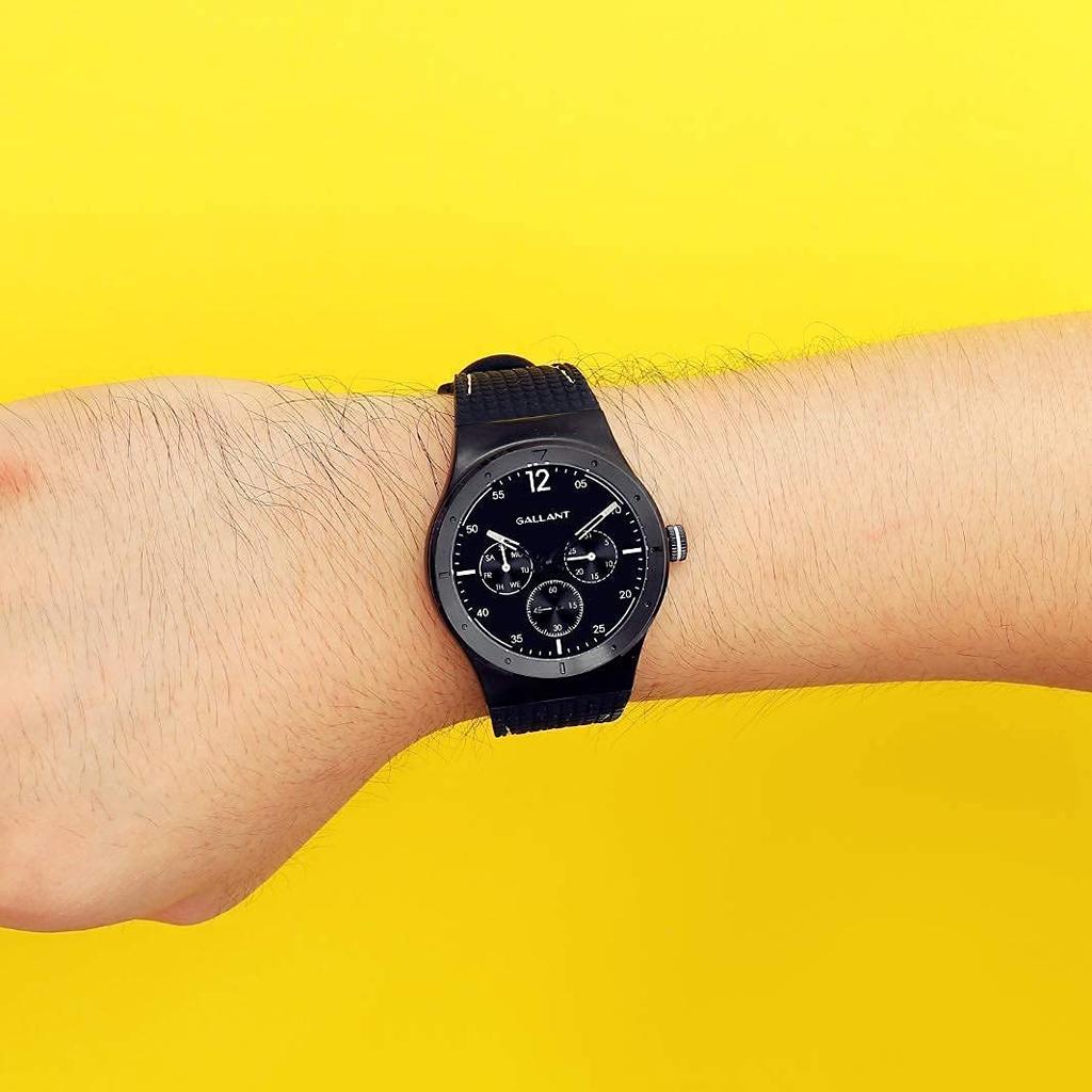 Часы Мужские часы Стильные кварцевые часы Спортивные японские часы с датой и днем недели Дисплей Easy Reader 5 ATM Водонепроницаемость 40 мм Популярные повседневные