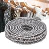 1m X 1cm Crystal Glass Rhinestone Beaded Chain Hotfix Ribbon Wedding Dress Jeans