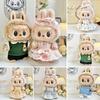 For 38cm Labubu Doll Clothes Fashion Clothes Hoodies Doll Clothes Color Match Hoodies Dolls Accessories Cute Decoration Little Cloths