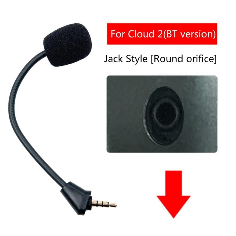 Замена микрофона для беспроводной игровой гарнитуры Kingston Hyper X Cloud II BT, Съемная микрофонная штанга для наушников
