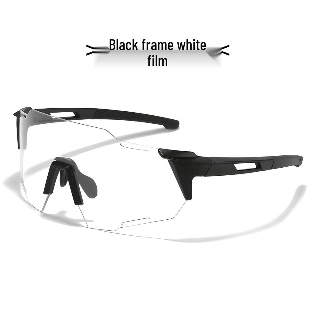Day-Night Color-Changing Cycling Sunglasses: Trendy, Windproof, Sandproof, Night Vision Sports Glasses for Driving