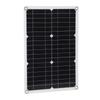 18V 20W Semi Flexible Solar Panel Monocrystalline High Efficiency Waterproof for Car RV Yacht Boat