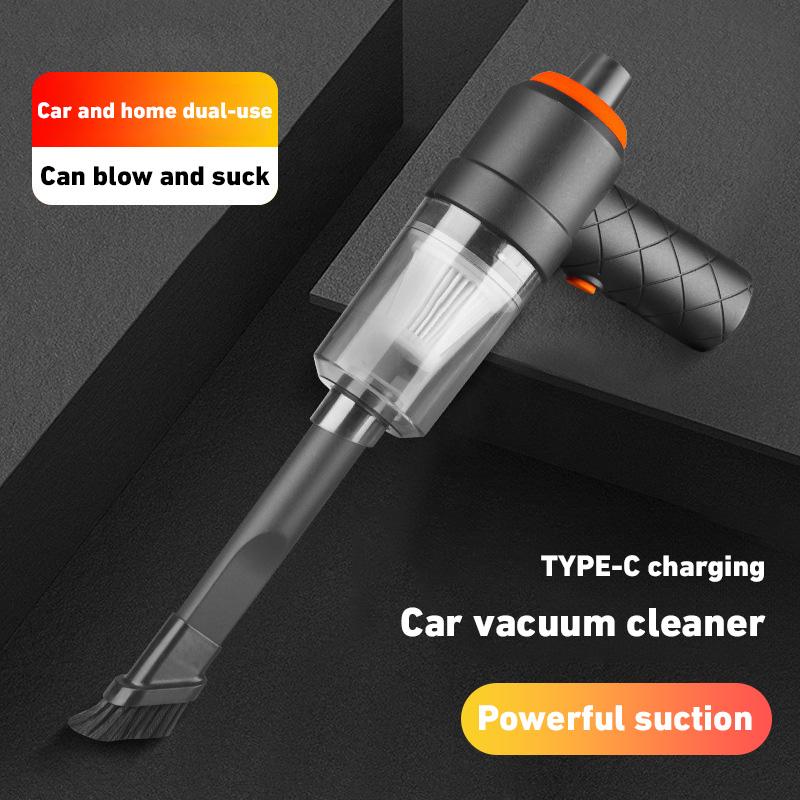 Car Wireless Vacuum Cleaner 6000Pa 120W Cordless Handheld Auto Portabale Vacuum High-power Vacuum Cleaner For Car Home Office