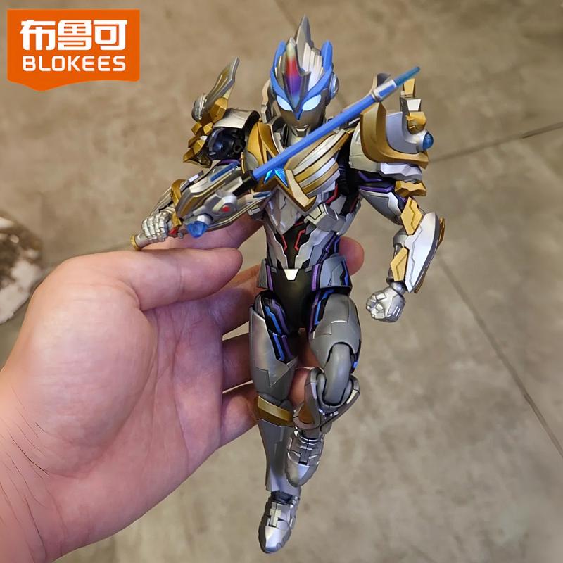 Ultraman Legend Edition Action Figure Blokees Cartoon Anime Model Toy Collectible Gift Assembled Robot Hand Figure