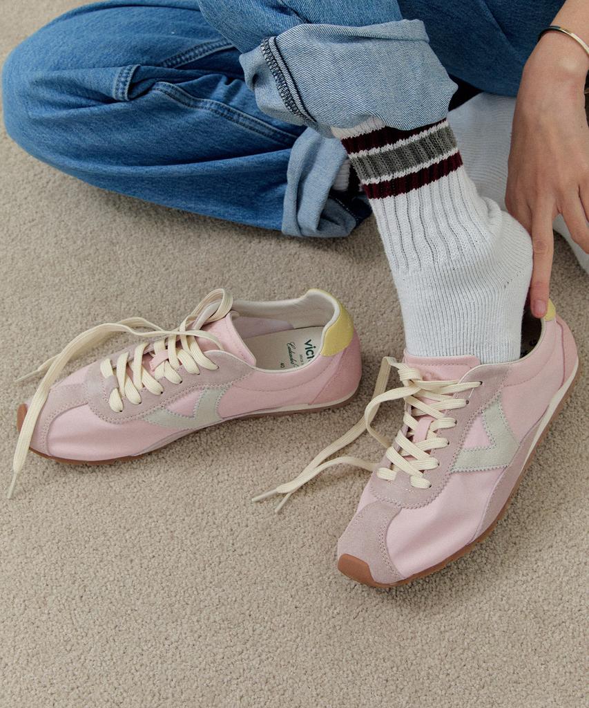 Victoria Shoes Кроссовки Aster из нейлона (1159104-Нюдовый)