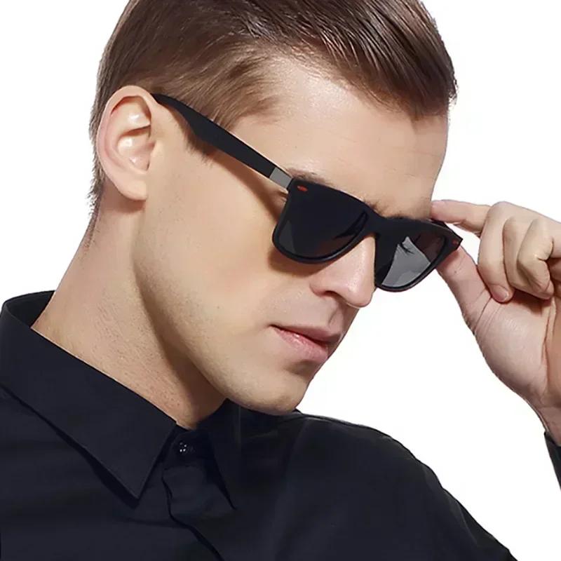 Classic Brand Design Sunglasses Men Women Driving Fishing Square Frame Sun Glasses Male Goggle UV400 Gafas De Sol