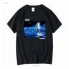 MUSE Showbiz Футболка Хлопок Черный Мужская Полный Размер S - 3XL HC2204 с длинным рукавом винтажная Стирка Растягивающаяся с принтом Универсальная