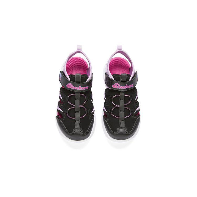 Skechers Спортивные сандалии Flex Splash Детская обувь Черный Фиолетовый 302969L-BKLV