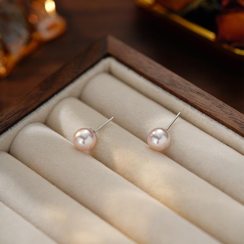 Серьги с жемчугом, минималистичные, литературные, геометрические, легкие, роскошные серьги разных размеров