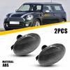 2X Прозрачный корпус бокового габаритного огня переднего крыла для MINI Cooper R55 R56 R57 R58 V