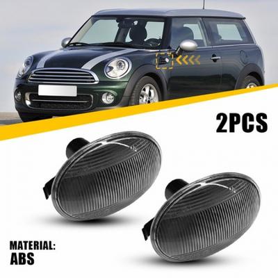 Передние боковые габаритные огни на крыло с прозрачным стеклом для MINI Cooper R55 R56 R57 R58 R59