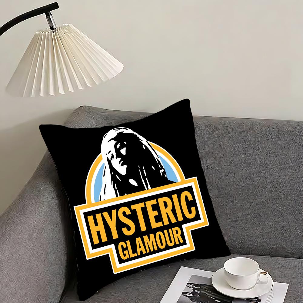 HHysteric GlamourR Brand Cushion Cover Pillowcase Ultra Soft Skin Friendly Fabric Cloud Like Comfort Concealed Zipper