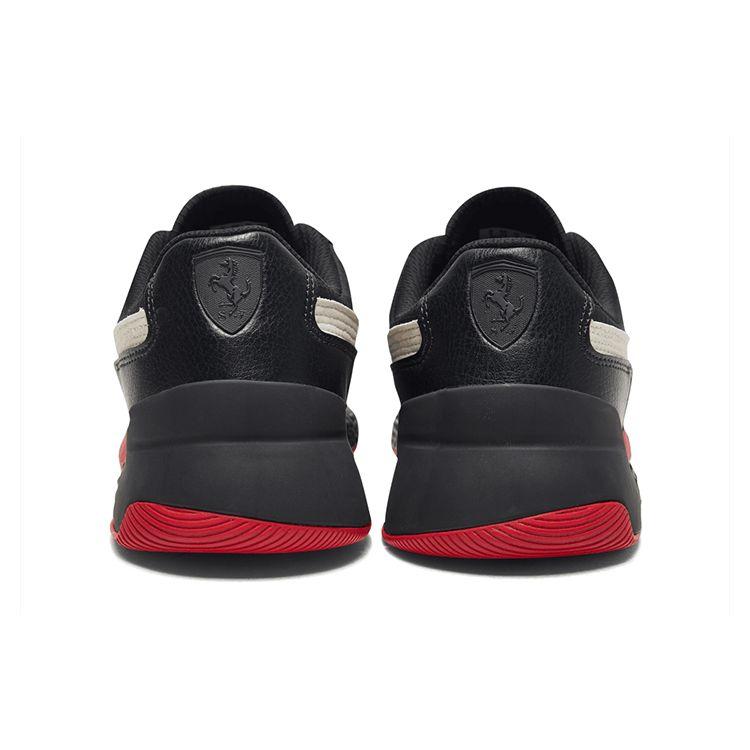 Scuderia Ferrari x Puma Speed Hybrid LS Черный Rosso Corsa Мужские Кроссовки Пастельно-Пергаментный 306404-02