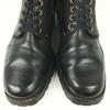CESARE PACIOTTI Italy Made Vintage Zip Middle Boots Size 10 27.5-28.0-28.5 Black(USED)