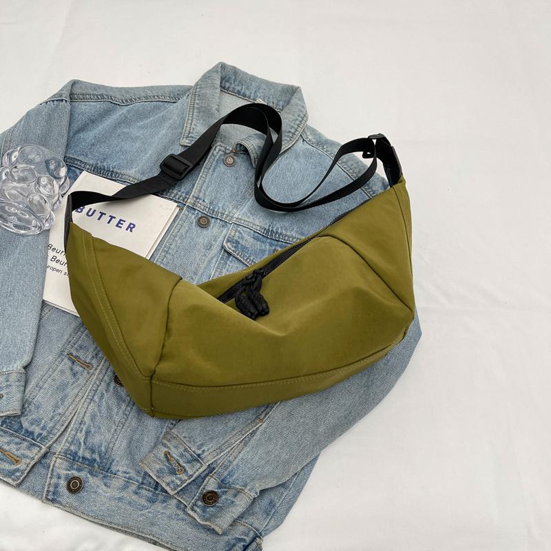 Сплошная цветная сумка большой емкости, женская сумка для пельменей, портативная дорожная сумка через плечо