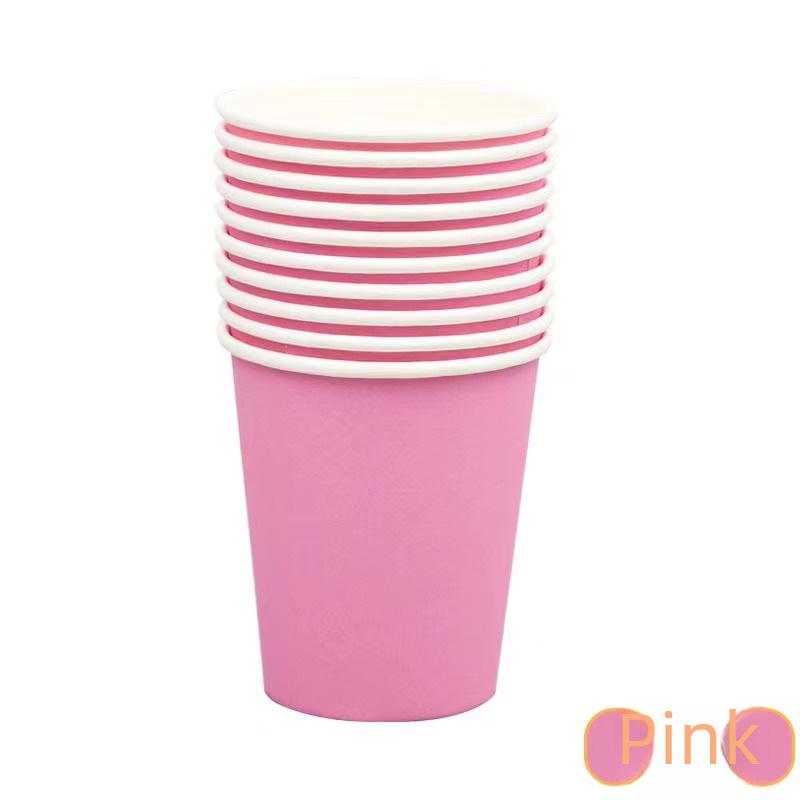 Красочные полосатые бумажные стаканчики для декора вечеринок и праздников