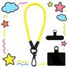 Cell Phone Case Lanyard Wrist Hand Strap Cord with Card to Hang the Mobile Phone Rope Smartphone Chain Key Strap for iPhone