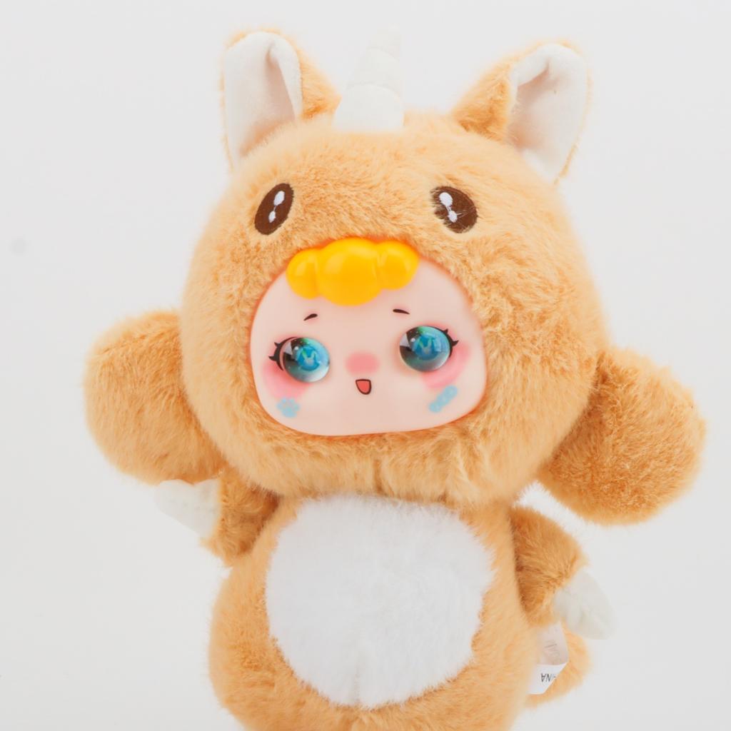 28Cm Cute Soft Unicorn Plush Toy Vinyl Stuffed Animal Unicorn Magical Creature Gift For Animal Enthusiasts Kids Hang Bag