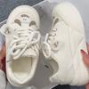 Cute Korean Platform Canvas Shoes 2025 Spring New Little White Shoes Versatile Trendy Shoes Bread Shoes Sports Shoes Women