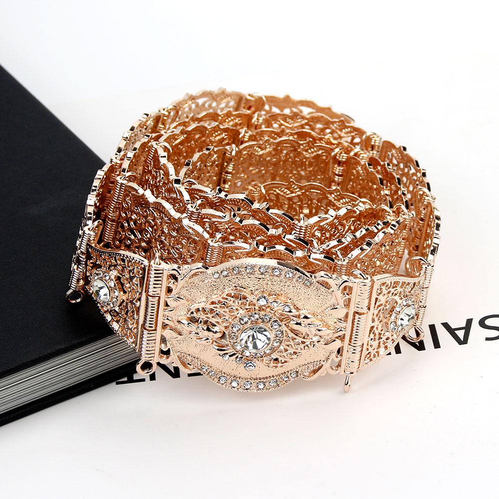 Шикарный пояс золотого цвета, цепочка для тела для женщин, цепочка на талию с кристаллами, ювелирные изделия, регулируемая длина