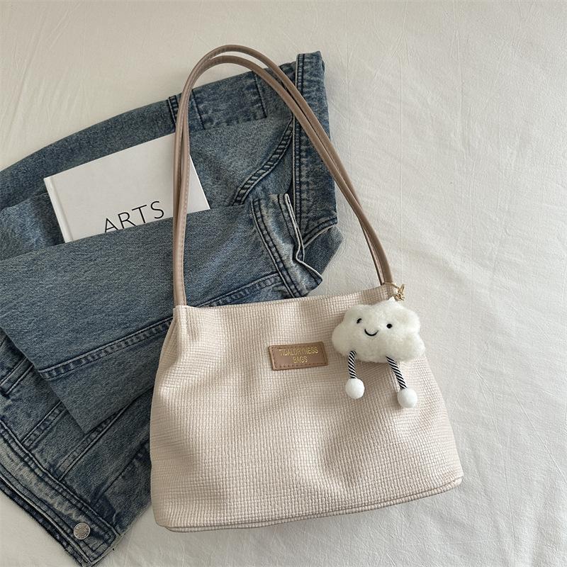 New Summer Fashion Casual Shoulder Bag Popular Trendy Commuting Bag Simple Casual Large Capacity Tote Bag