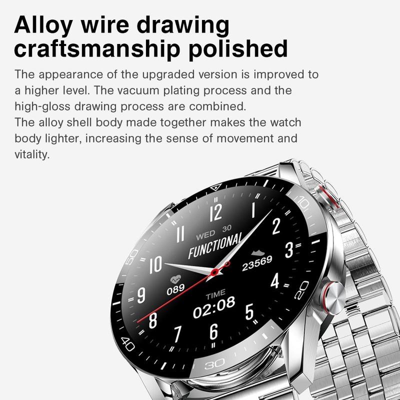 Smart Watch For Men Bluetooth Call IP68 Waterproof Blood Pressure Heart Rate Monitor New SmartWatch Sports Fitness Tracker