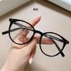 TR90 Round Full-Frame Eyeglasses Men Women Blue Light Blocking Lightweight Anti-Radiation Optical Frame Fashionable