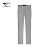 SEPTWOLVES Men's Mulberry Silk Casual Straight-Leg Pants