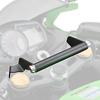 Многофункциональный держатель Daytona, зажимная планка для Ninja ZX-25R/SE/ZX-4R SE/4RR, пепельно-серебристый (Номер детали: 19256)
